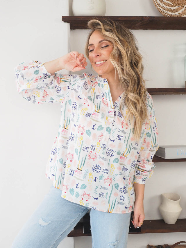 Blusa Estampada