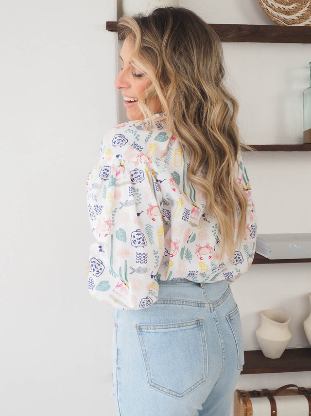 Blusa Estampada