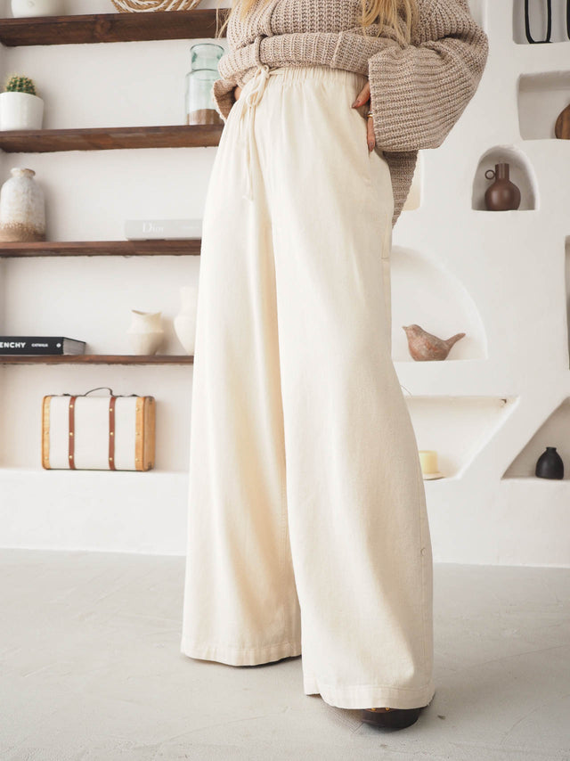 Calças Pantalona Ajustáveis