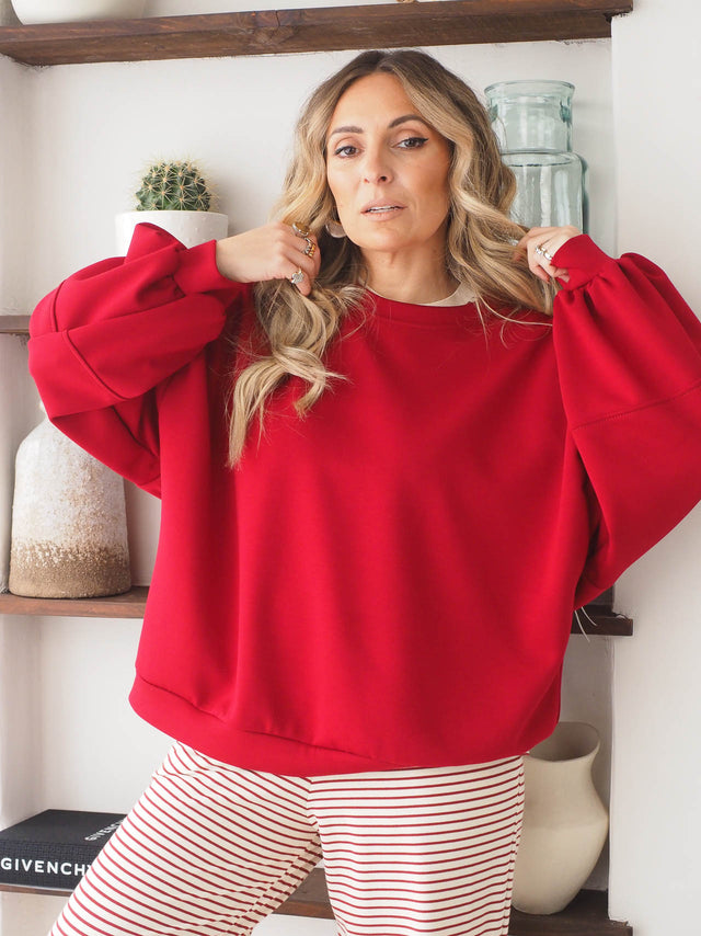 Sweatshirt Básica Oversized