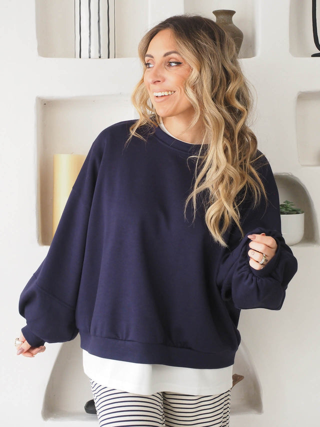 Sweatshirt Básica Oversized