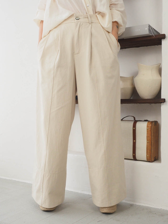 Pleated Trousers