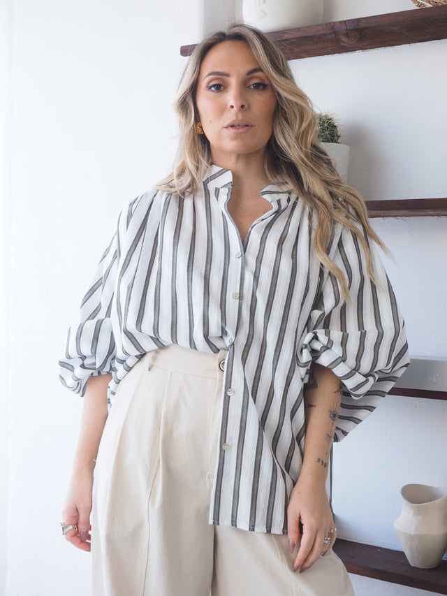 Striped Cotton Shirt