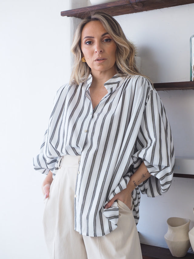 Striped Cotton Shirt