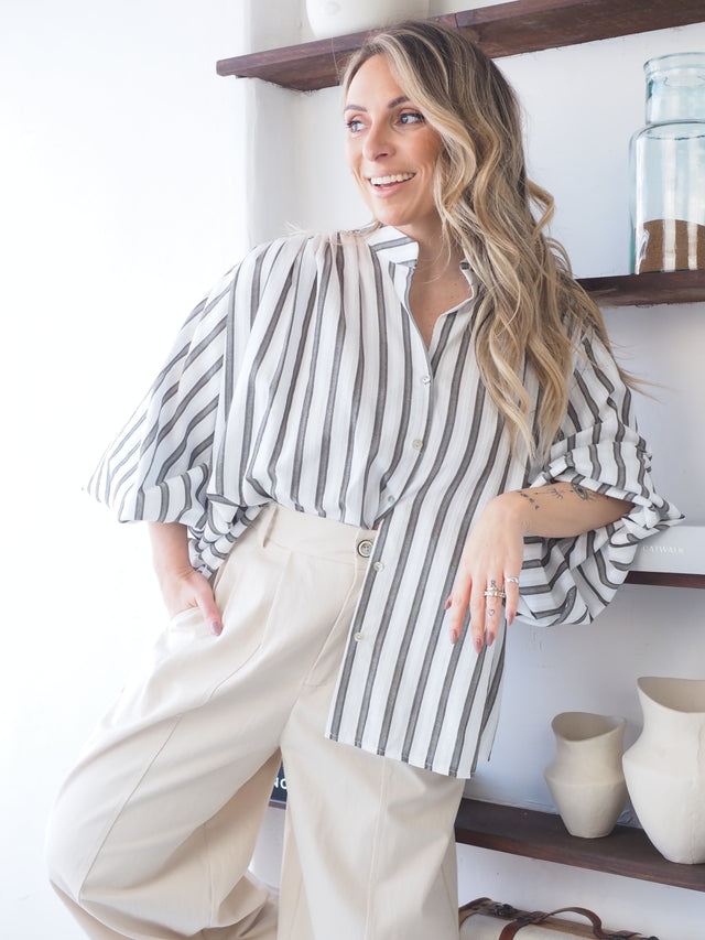 Striped Cotton Shirt