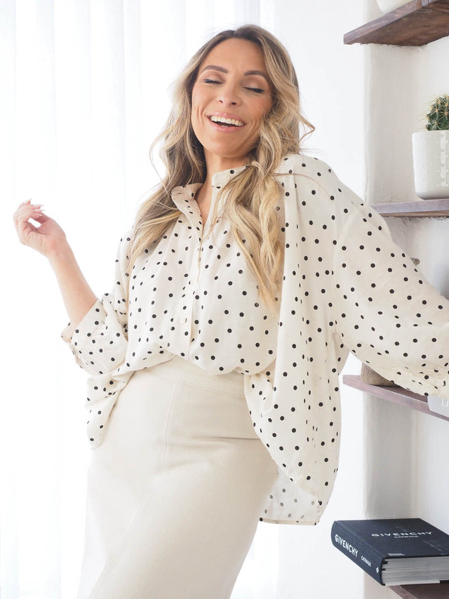 Polka Dot Blouse