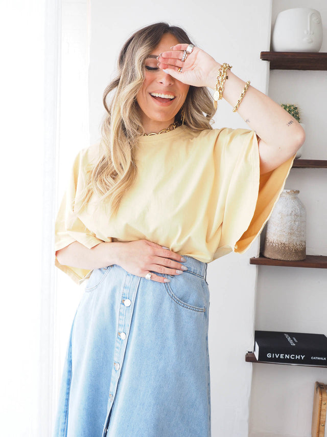 T-Shirt Básica Oversized