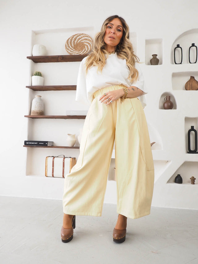 Calças Balloon Ecopele