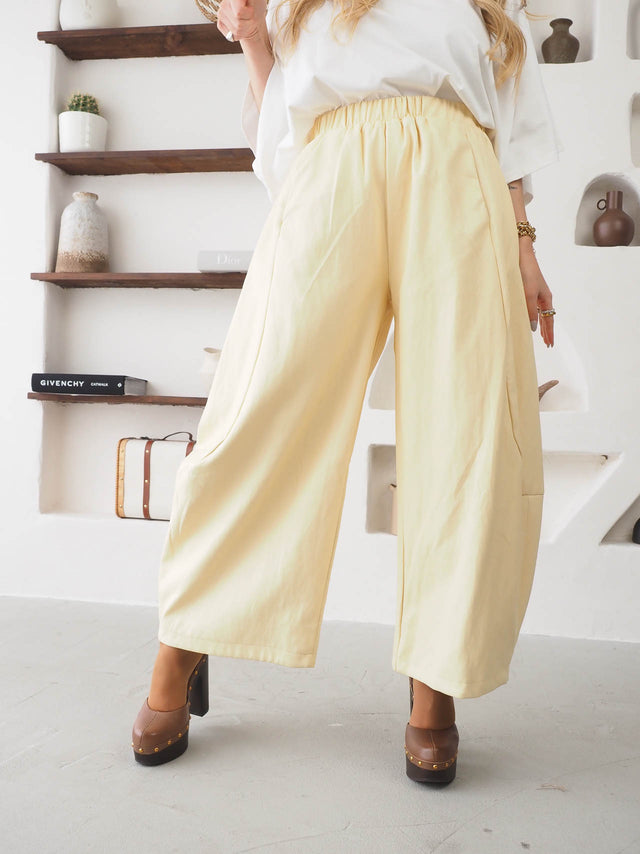 Calças Balloon Ecopele