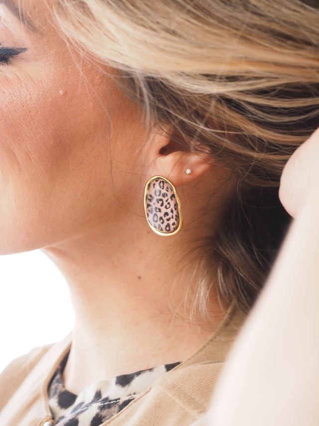 Brincos Animal Print