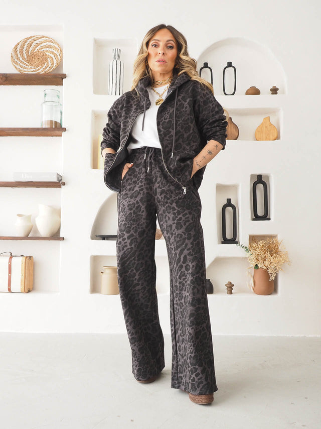 Animal Print Terry Towelling Set