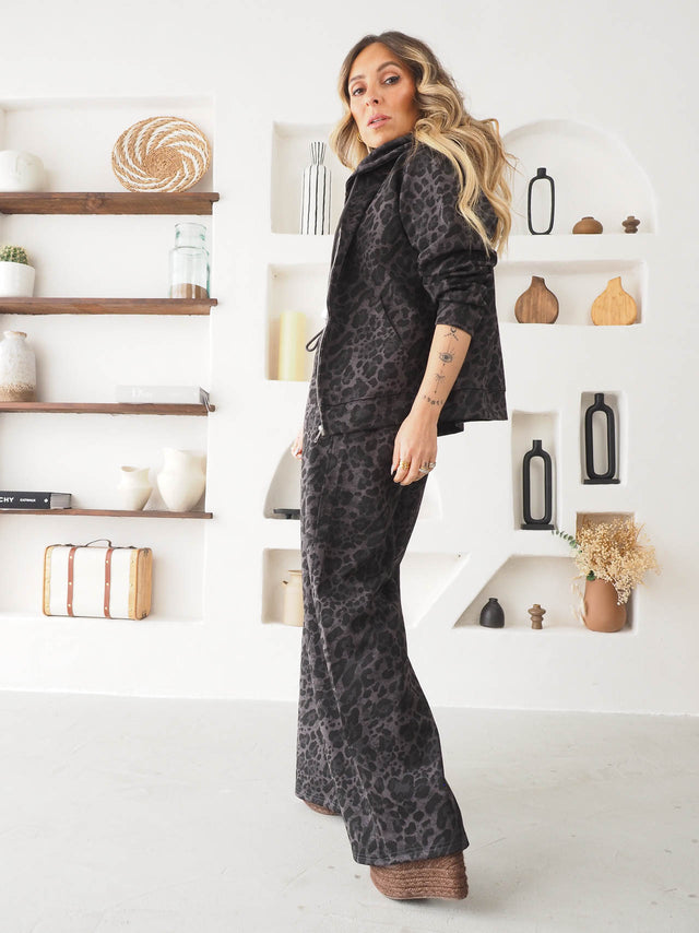 Animal Print Terry Towelling Set