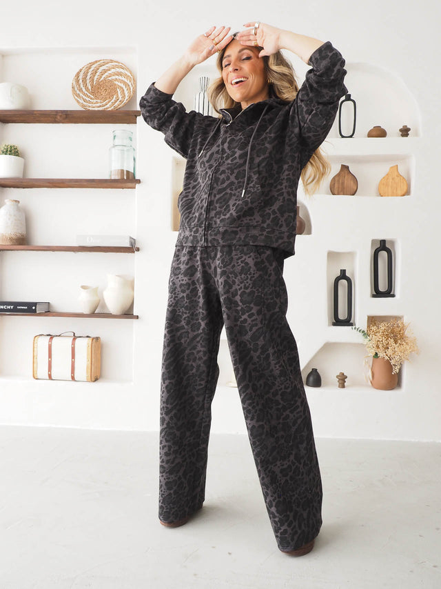 Animal Print Terry Towelling Set