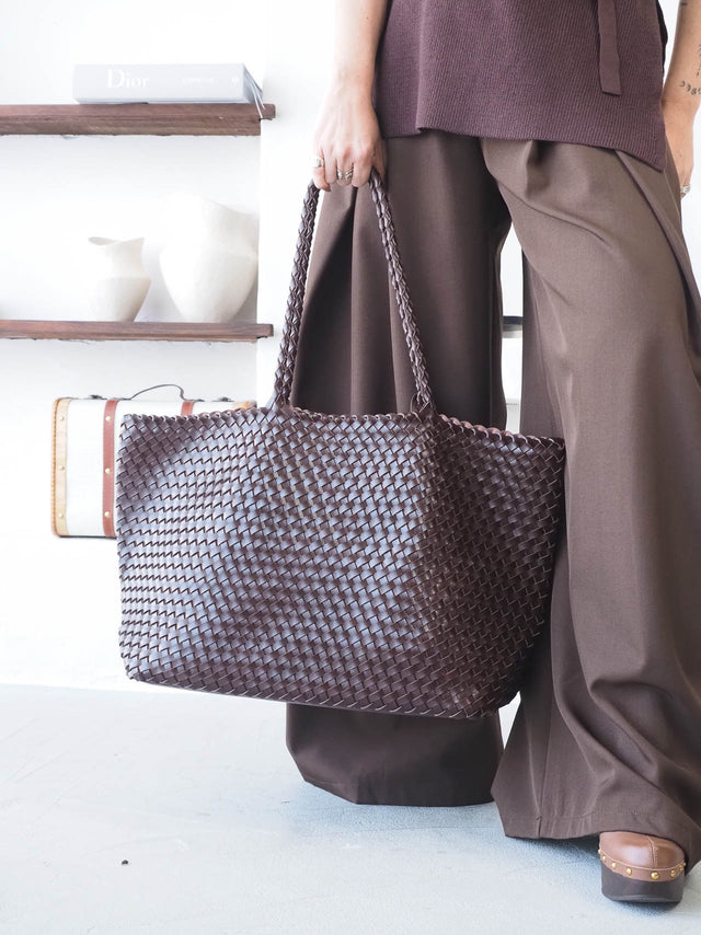 Tote Bag Entrançada