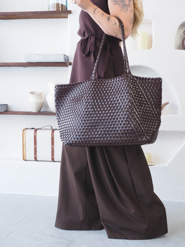 Tote Bag Entrançada