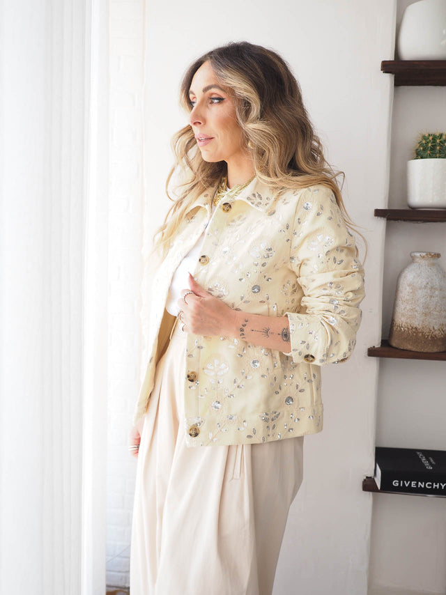 Sobrecamisa Com Lantejoulas