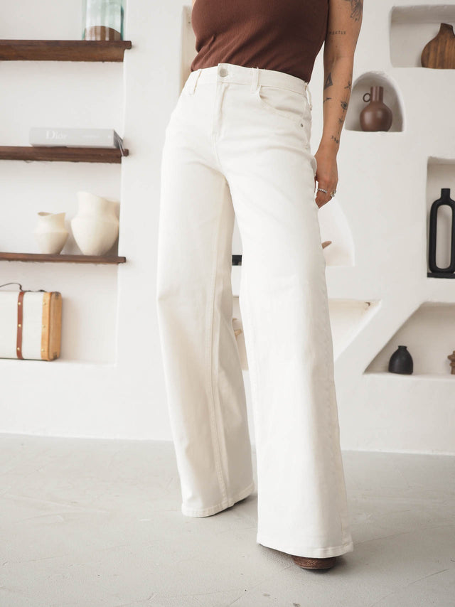 Calças de Ganga Wide Leg