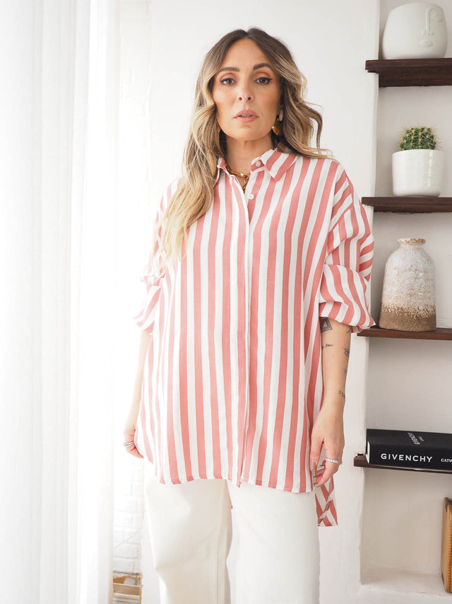 Camisa às Riscas