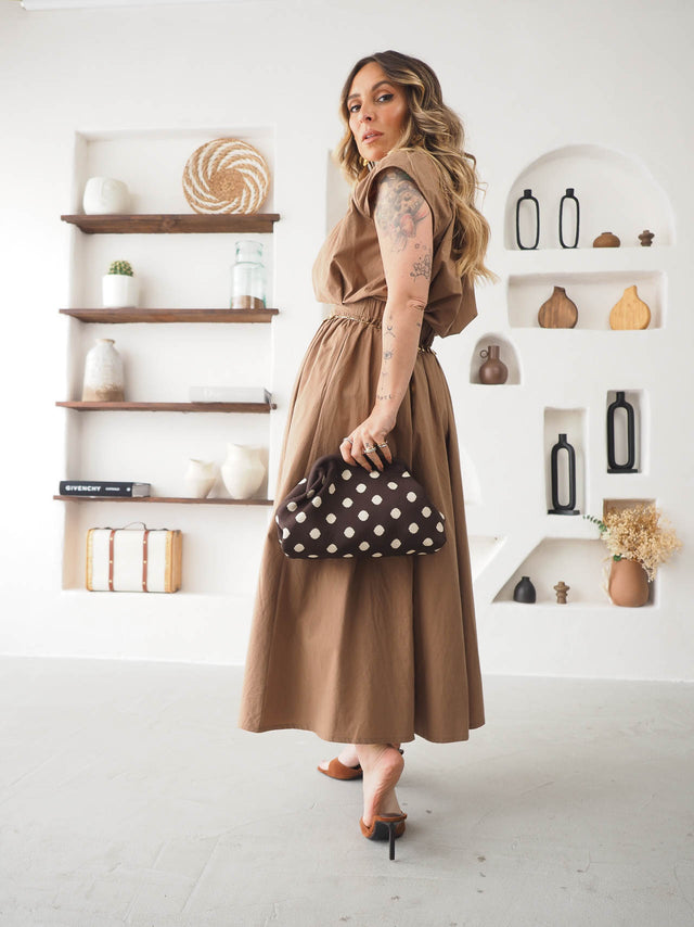 Mala Clutch Bolas
