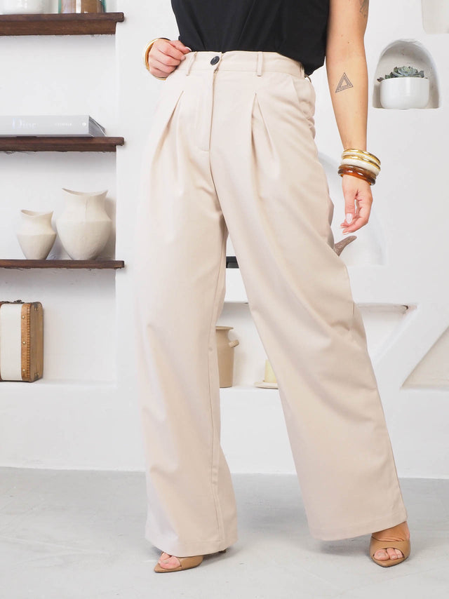 FULL LENGHT FABRIC TROUSERS