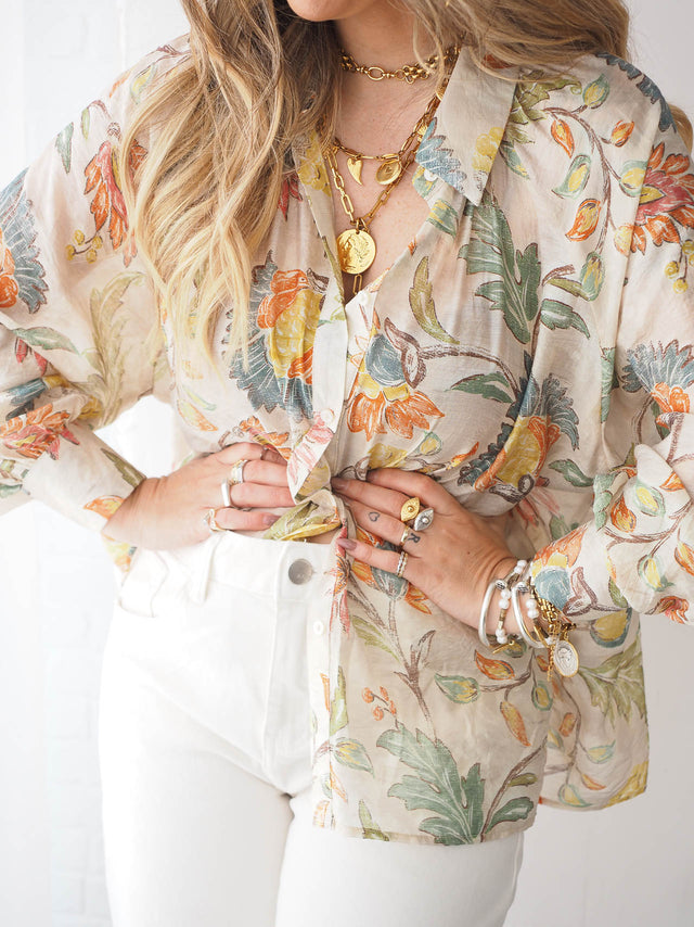 Camisa Estampada