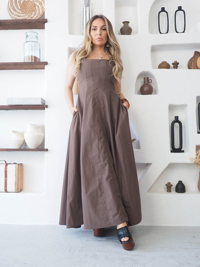Long Strappy Dress