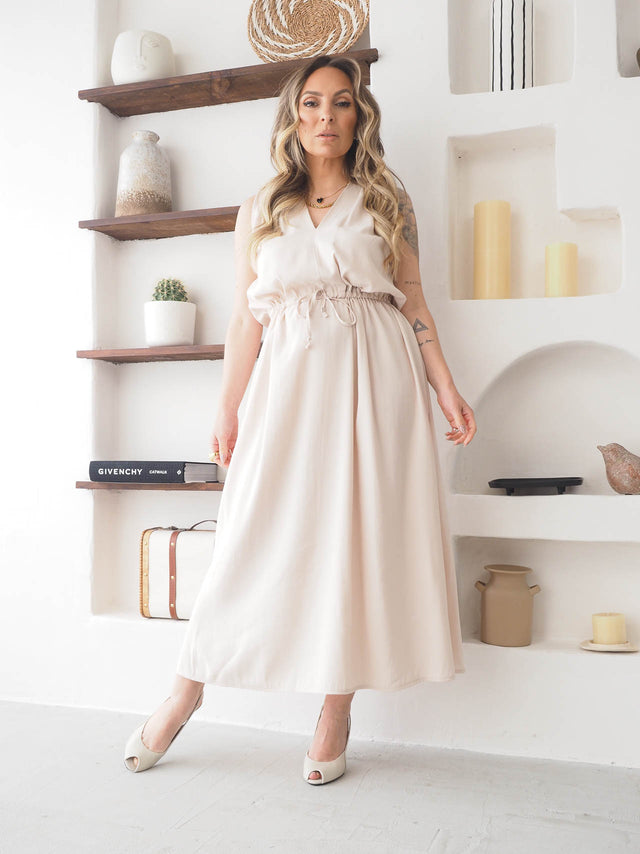 Vestido Midi Ajustável