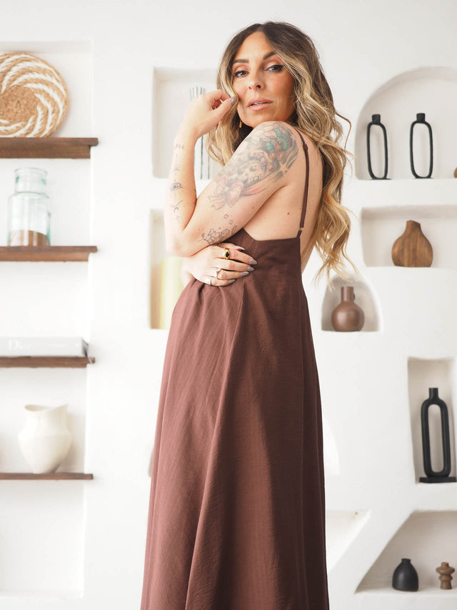 Midi Strap Dress