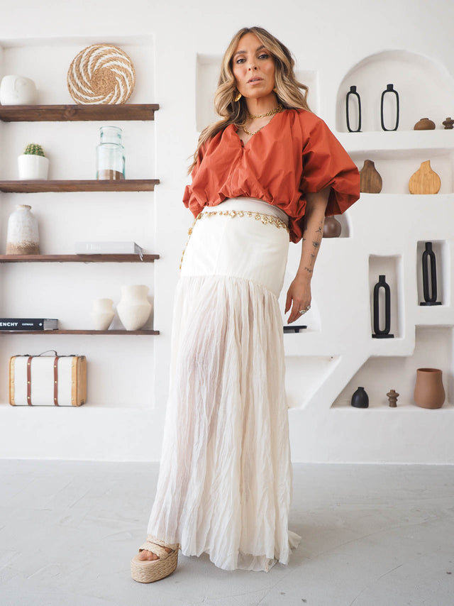 Saia Midi Com Volume