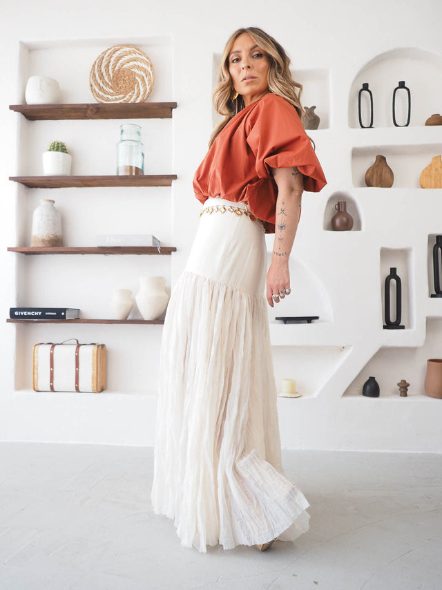 Saia Midi Com Volume