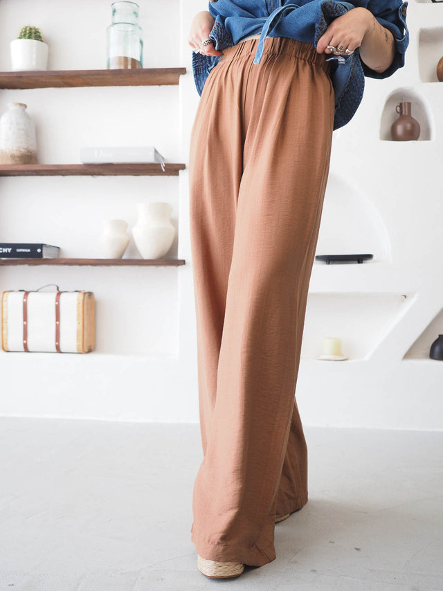 Pantalon ample