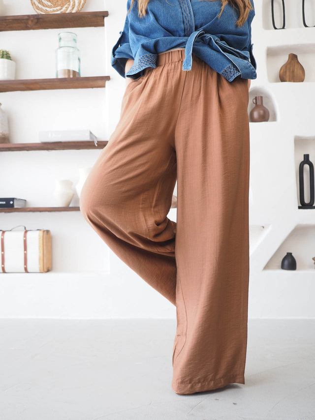 Pantalon ample