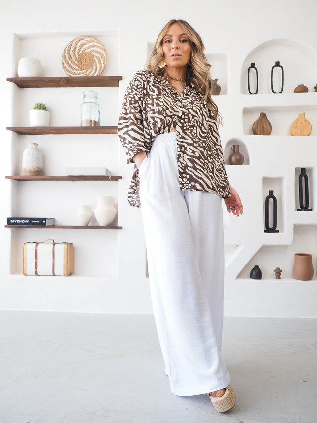 Pantalon ample