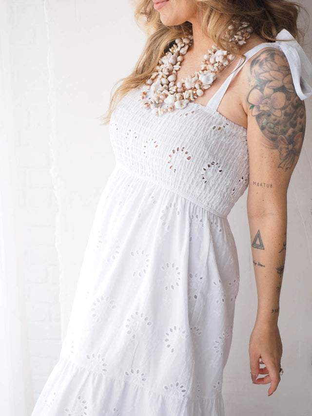 Embroidered Long Dress