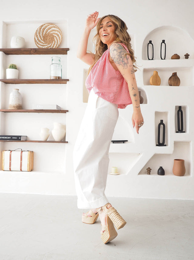 Balloon Fit Trousers