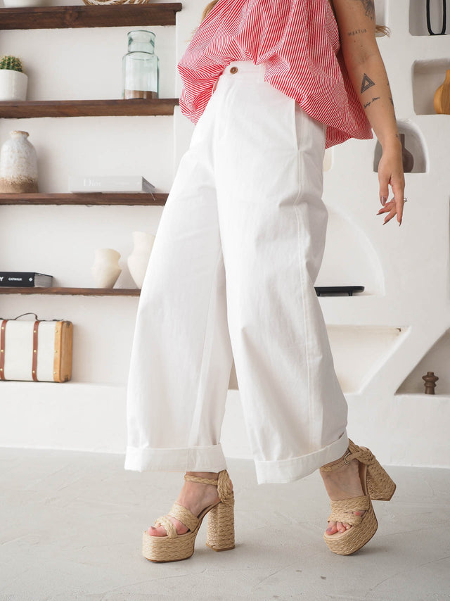 Balloon Fit Trousers