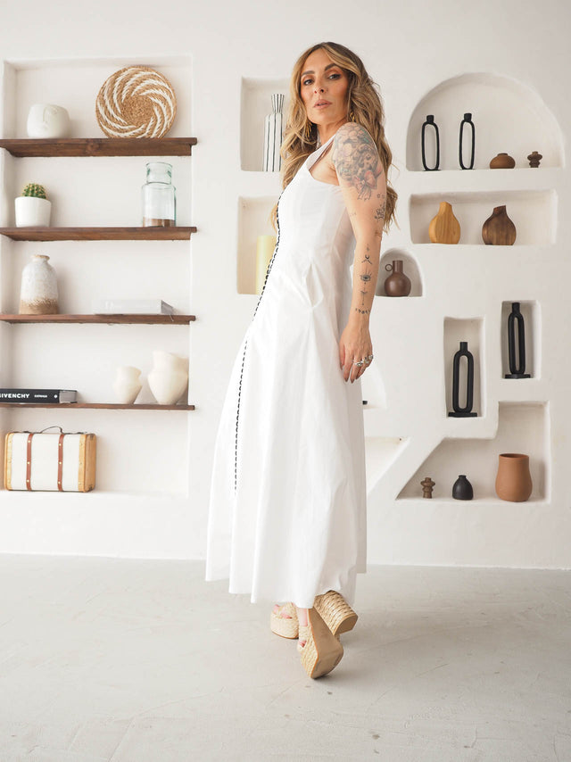 Vestido Comprido Algodão