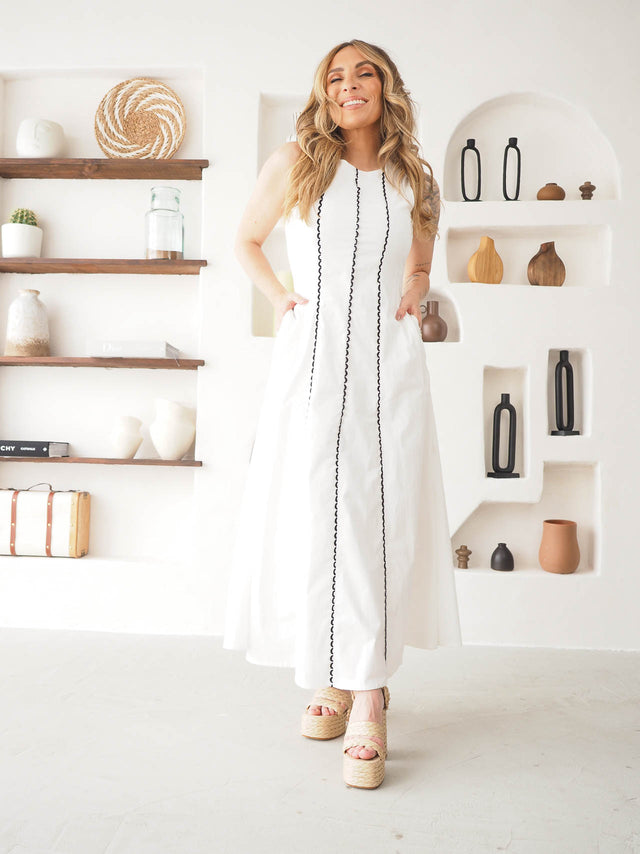 Vestido Comprido Algodão