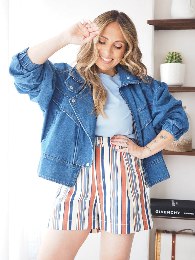 Veste en jean