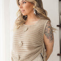 Top Crochet Com Flores