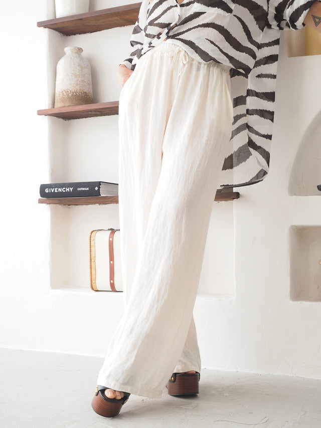 Linen Pantalone Pants