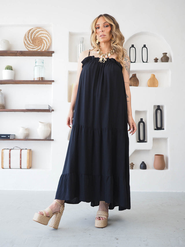 Vestido Midi Alças