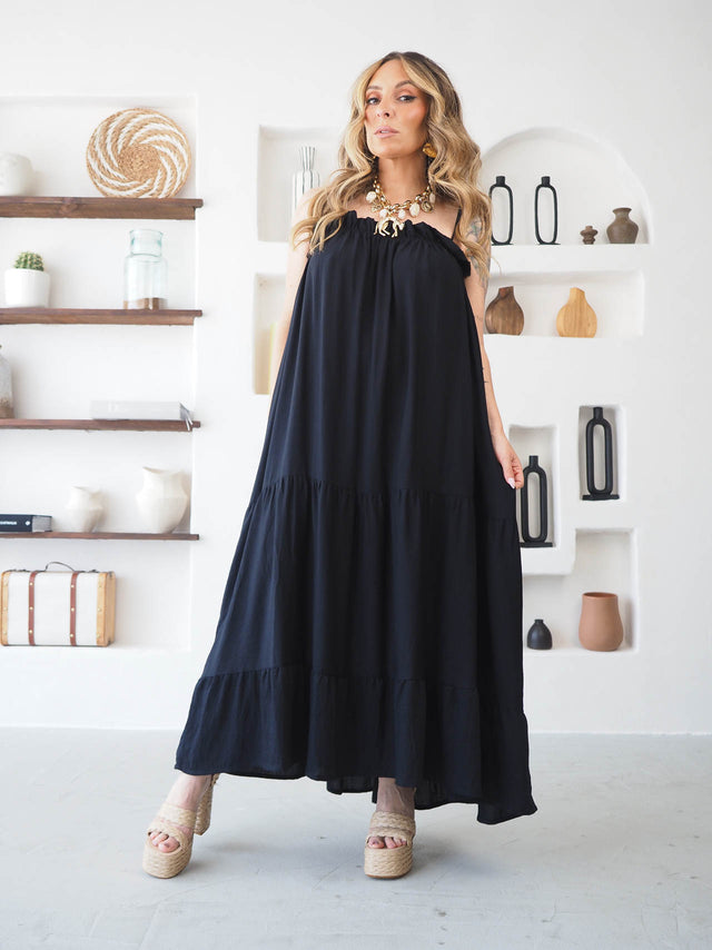 Vestido Midi Alças
