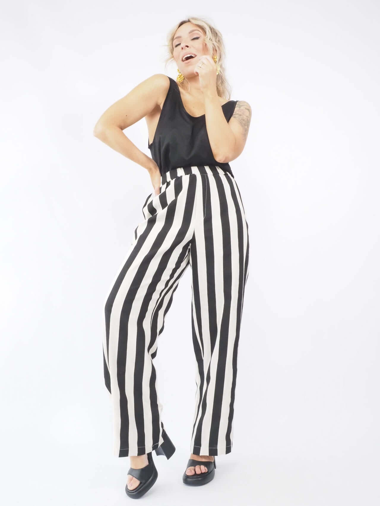 Buy striped clearance pants online