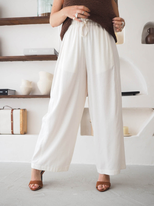 Cotton Balloon Trousers