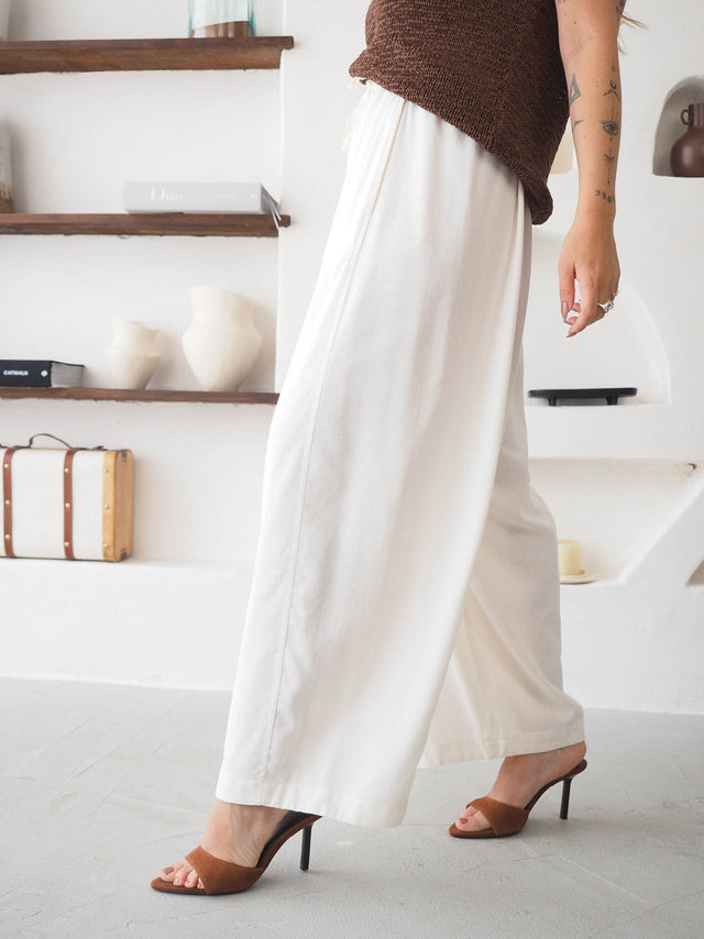 Cotton Balloon Trousers