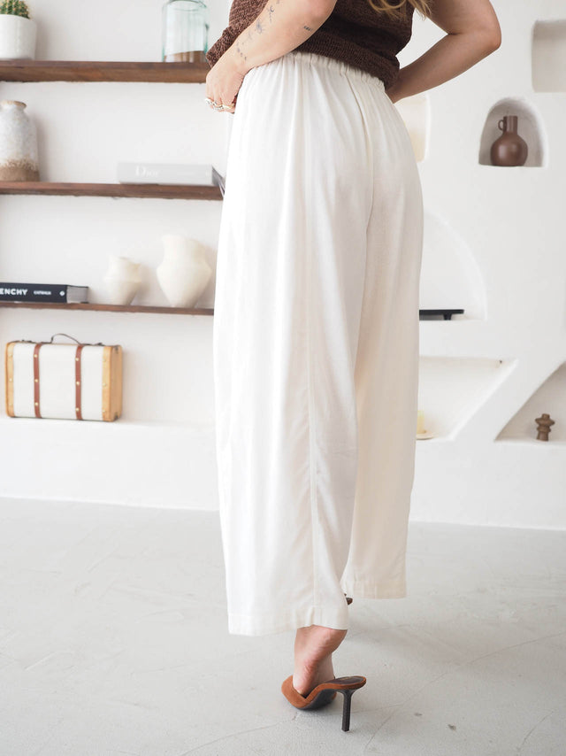 Cotton Balloon Trousers