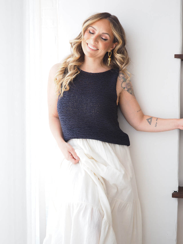 Crochet Knit Top