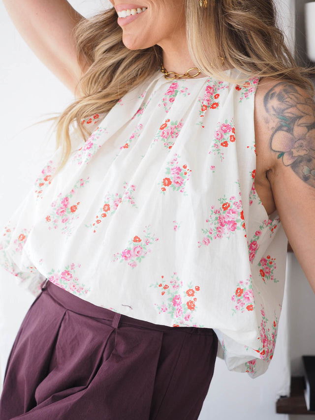 Top Estampado Florido