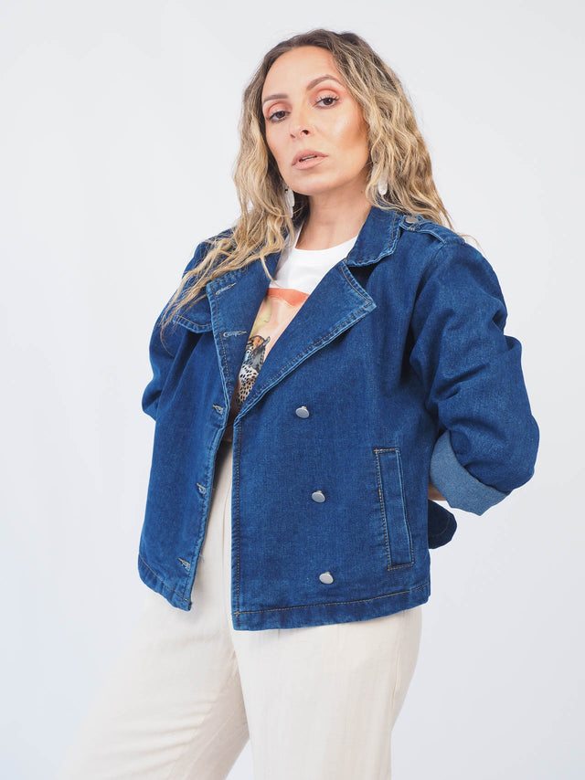 Veste en jean